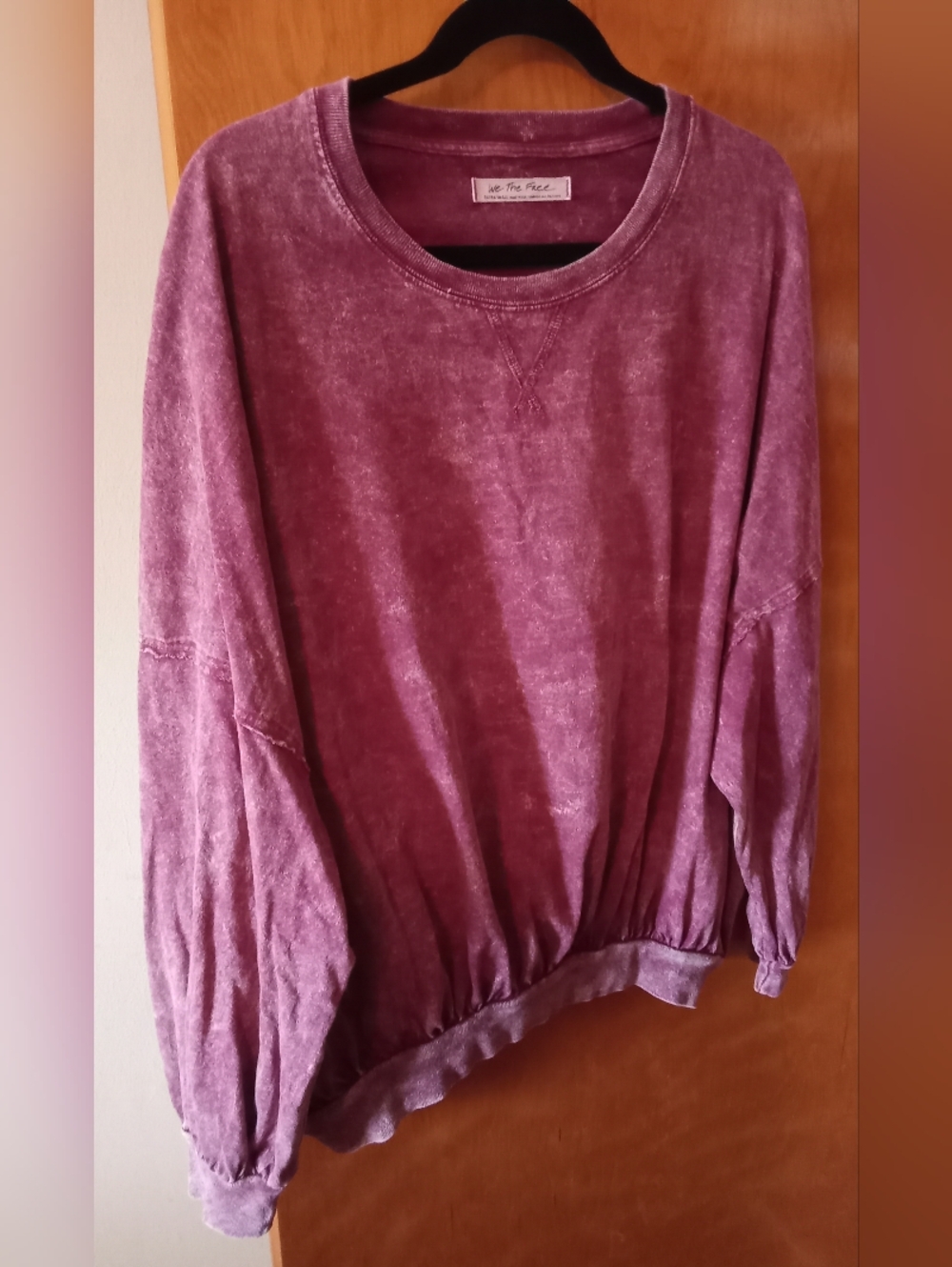 We The Free Faded Plum Pullover Sweatshirt